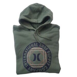 Y2k Hurley Surf Supply Co Hoodie